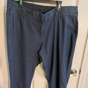 Lane Bryant Lena Cuffed Denim Capris